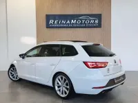 Usado Seat Leon ST FR 150 CV (110 kW) 2018 Blanco Familiar