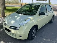 Usado Nissan Micra Visia+ 80 CV (58 kW) 2006 Amarillo Berlina