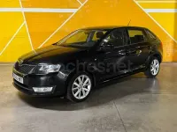 Usado Skoda Rapid Ambition 90 CV (66 kW) 2014 Negro Utilitario
