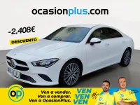 Usado Mercedes CLA180 136 CV (100 kW) 2020 Blanco Coupe