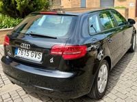 Käytetty Audi A3 105 HP (77 kW) 2010 Musta Viistoperä