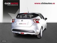 Usado Nissan Micra Acenta 92 CV (67 kW) 2022 Plateado Utilitario