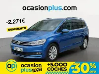 Usado VW Touran Sportline 150 CV (110 kW) 2018 Azul Monovolumen