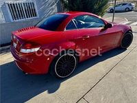 Usado Mercedes SLK200 163 CV (119 kW) 2008 Rojo Descapotable