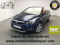 Usado Ford Focus Cabriolet Titanium 136 CV (100 kW) 2009 Azul Descapotable