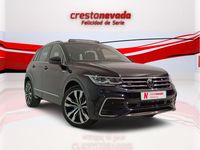 Usado VW Tiguan R-line 150 CV (110 kW) 2022 Negro SUV