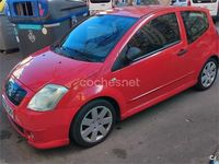 Usado Citroën C2 VTR Sport 110 CV (80 kW) 2005 Rojo Utilitario