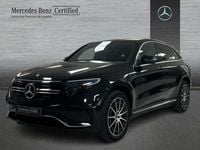 Usado Mercedes EQC400 300 kW (408 CV) 2021 Negro SUV