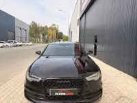 Usado Audi A6 S-Line 190 CV (139 kW) 2014 Negro Familiar