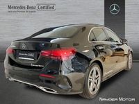 Usado Mercedes A200 AMG line 150 CV (110 kW) 2023 Negro noche