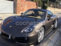 Usado Porsche Cayman 275 CV (202 kW) 2014 Marrón Coupe