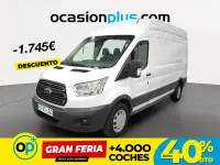 Usado Ford Transit Trend 130 CV (95 kW) 2019 Blanco Berlina