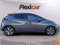 Usado Nissan Micra Acenta 90 CV (66 kW) 2018 Gris Utilitario