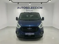 Usado Ford Transit Custom Trend 130 CV (95 kW) 2019 Azul Familiar