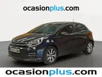 Usado Kia Rio 75 CV (55 kW) 2016 Azul Utilitario