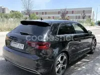 Usado Audi A3 S-Line 110 CV (80 kW) 2015 Negro Berlina
