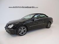Usado Mercedes CLK200 Avantgarde 163 CV (119 kW) 2006 Negro Descapotable