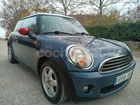 Usado Mini ONE 75 CV (55 kW) 2009 Azul Utilitario