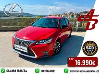 Usado Lexus CT200h Executive Line 136 CV (100 kW) 2018 Rojo Utilitario