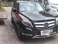 Usado Mercedes GLK220 170 CV (125 kW) 2014 Negro SUV