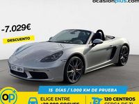 Usado Porsche Boxster S 349 CV (256 kW) 2017 Plateado Descapotable