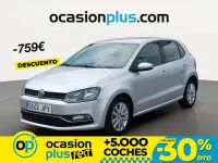 Usado VW Polo Advance 75 CV (55 kW) 2016 Gris Utilitario