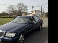 Usado Mercedes S300 177 CV (130 kW) 1996 Azul Berlina