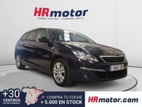 Usado Peugeot 308 Style 132 CV (97 kW) 2017 Azul Familiar