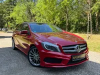 Usado Mercedes A200 AMG line 156 CV (114 kW) 2014 Rojo Berlina
