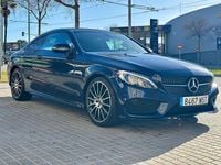 Usado Mercedes C300 AMG 245 CV (180 kW) 2018 Azul Coupe