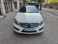 Usado Mercedes A180 AMG line 109 CV (80 kW) 2014 Blanco Utilitario