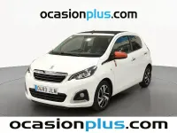 Usado Peugeot 108 Roland Garros 82 CV (60 kW) 2016 Blanco Utilitario