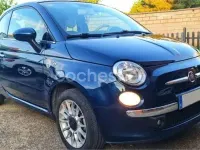 Usado Fiat 500 Pop 69 CV (50 kW) 2013 Azul Descapotable