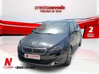 Usado Peugeot 308 SW GT-line 131 CV (96 kW) 2017 Negro Familiar