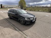 Usado Mercedes C250 Elegance 204 CV (150 kW) 2012 Negro Familiar
