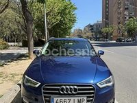 Usado Audi A3 110 CV (80 kW) 2015 Azul Berlina