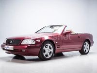 Usado Mercedes SL280 204 CV (150 kW) 2001 Granate Descapotable