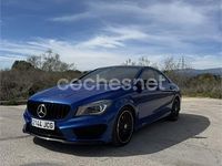 Usado Mercedes CLA200 136 CV (100 kW) 2015 Azul Berlina