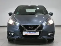 Usado Nissan Micra Acenta 90 CV (66 kW) 2017 Gris / plata Utilitario