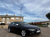 Usado Audi A4 S-Line 240 CV (176 kW) 2009 Negro Familiar