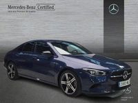 Usado Mercedes CLA200 163 CV (119 kW) 2023 Azul denim Berlina