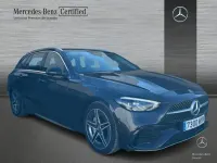 Usado Mercedes C220 AMG line 200 CV (147 kW) 2024 Gris grafito Familiar