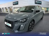 Usado Peugeot 208 Allure 100 CV (73 kW) 2025 Gris Utilitario