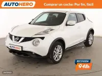 Usado Nissan Juke N-Connecta 110 CV (80 kW) 2015 Blanco SUV