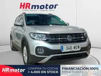 Usado VW T-Cross Advance 110 CV (80 kW) 2023 Gris / plata SUV