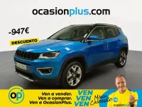 Usado Jeep Compass Limited 140 CV (102 kW) 2018 Azul SUV