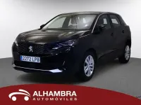 Usado Peugeot 3008 Active 130 CV (95 kW) 2021 Negro SUV