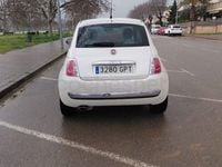 Usado Fiat 500 Lounge 69 CV (50 kW) 2009 Blanco Descapotable