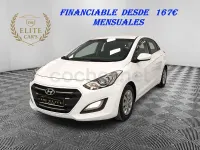 Usado Hyundai i30 110 CV (80 kW) 2017 Blanco Berlina