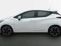 Usado Nissan Micra Acenta 92 CV (67 kW) 2021 Glaze white (metalizado) Utilitario